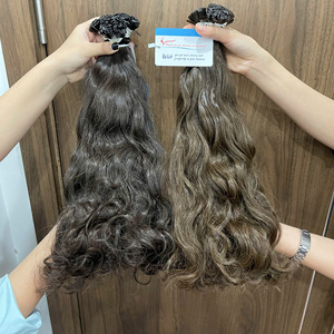 Produit phare : Cheveux vietnamiens doublement étirés à pointe plate, kératine, ondulés naturels – Indispensable, précommandez - Product Image 4