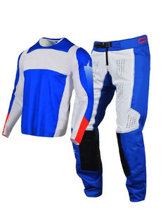 Maillot et pantalon de motocross respirants, sublimés, grande taille, manches longues, vente en gros, haute qualité, anti-UV, séchage rapide, ensemble de motocross - Product Image 1