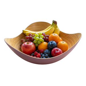 Vente en gros de bols en bambou tissé du Vietnam, laqués sur mesure, bols à salade de fruits, vaisselle écologique, vaisselle pastel, décoration de la maison - Product Image 1