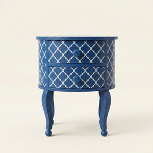 Modern Luxury Indian Style Bone Inlay <b>Bedside</b> Table Living Room bedroom furniture Factory Direct Supply Low Market Price - Product Image 1