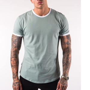 Nouveau design 2026 – T-shirt tricoté sur mesure de qualité supérieure à ourlet incurvé et queue tombante, séchage rapide – OEM/ODM disponible - Product Image 1