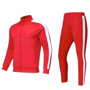 Nuevo Conjunto Deportivo Unisex de Punto para Primavera, de Secado Rápido, Color Sólido, 100% Poliéster, Entrega Rápida, Personalizable, Elástico, para Fútbol - Product Image 1