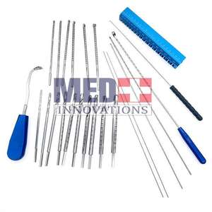 Ensemble d'instruments chirurgicaux orthopédiques Source d'alimentation manuelle essentielle pour les procédures d'arthroscopie ACL/PCL-Base supérieure - Product Image 3