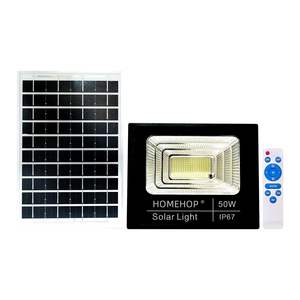 Lámpara Solar para Exteriores Homehop, 50W, LED, Impermeable, Automática, de Pared, para Hogar, Jardín, Balcón, con Control Remoto - Product Image 1