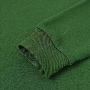 Sudadera con capucha 100% algodón de gramaje pesado para hombre, sudaderas con capucha unisex con estampado personalizado, logotipo de marca, talla grande, color verde - Product Image 5