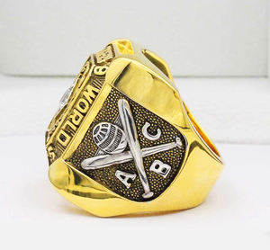 Anillo de Campeonato Personalizado Moderno de Acero Inoxidable |   Anillo Deportivo Personalizado para Equipo - Product Image 5