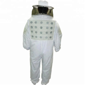 Traje de Apicultura de Alta Calidad 2026, Blanco, Protección Completa del Cuerpo, con Velo de Malla, Ajuste Holgado, para Apicultores - Product Image 5