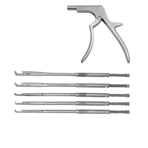 CE ISO Certified Stainless Steel Kerrison Rongeur Veterinary Spine Neuro Surgery Instruments <b>Set</b> Best Wholesale Supplier - Product Image 5