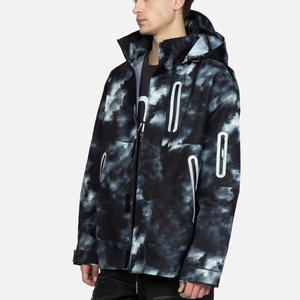 Wholesale Streetwear Manufacturers Waterproof <b>Jacket</b> Custom Hardshell Windproof Digital Print Windbreaker <b>Jacket</b> - Product Image 2