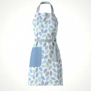 Soft Cotton Cooking <b>Apron</b> for Chef, Adjustable Neck Strap, Heavy Duty <b>Kitchen</b> <b>Apron</b> with Pockets - Product Image 3