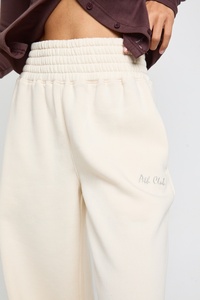 Pantalones de chándal anchos de cintura alta con cordón para mujer, estilo casual y holgado, pantalones de descanso de pierna recta, venta al por mayor - Product Image 4