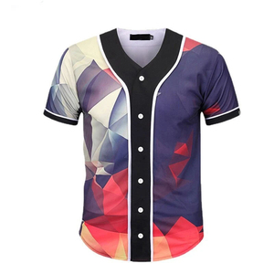 Op maat gemaakte geborduurde honkbaluniformen, shirts, groothandel, goedkope honkbaltenues, sportkleding, nieuwe bedrukte honkbalshirts - Product Image 2