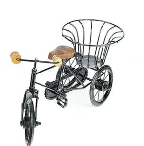 Adorno de Madera con Forma de Bicicleta para Decoración del Hogar, Accesorios Decorativos Antiguos para Bodas - Product Image 2