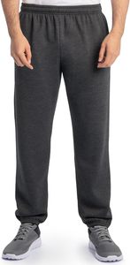 Men's Elastic Waist Sweatpants Lightweight Fleece Pull On <b>Joggers</b> with Relaxed <b>Fit</b> Casual Sweat Pants for Training Jogging - Product Image 6