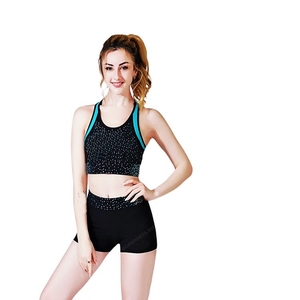 Conjunto de Práctica Personalizado para Equipos de Porristas AllStar, Sublimado, Top Corto, Sujetador Deportivo, Pantalones Cortos de Gimnasia - Product Image 2