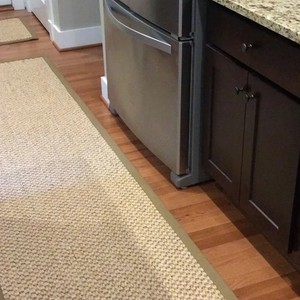 Natural Jute Area <b>Rug</b> Black Border Handwoven Carpet Eco Friendly Living Room Bedroom Coastal <b>Boho</b> Floor Decor - Product Image 4
