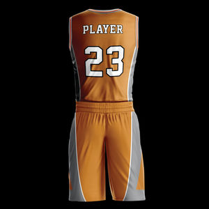 Uniformes de Baloncesto Personalizados de Secado Rápido y Absorción de Humedad, Calidad Premium, Tallas Grandes, Diseño Personalizado, 100% Poliéster Transpirable - Product Image 6