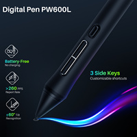 Tablette de dessin numérique Huion Kamvas 16 Gen3 avec écran, 15,8 pouces, 16384 niveaux de pression