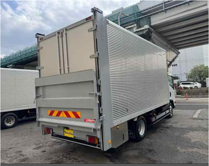 Fairly <b>Used</b> 2018 I S U Z U ELF TRUCK Neatly <b>Used</b> Taut Liner 8 <b>Pallet</b> Body Leather Seats - Product Image 6