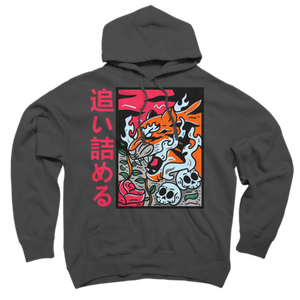 High Quality Long Sleeves <b>Hoodies</b> Men's Blank <b>Black</b> Cotton <b>Plain</b> <b>Hoodies</b> - Product Image 2