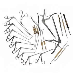 Kit d'instruments chirurgicaux vétérinaires de classe I en acier inoxydable 2025 pour chirurgie endoscopique manuelle des sinus nasaux FESS par Grip Surgical - Product Image 5