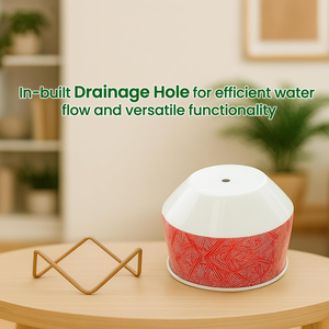 Maceta Metálica Mini con Acabado Caramelo, Diseño Elegante y Moderno para Plantas Suculentas - Product Image 6