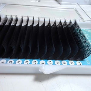 Extensiones de Pestañas de Seda y Visón Clásicas Hechas a Mano Personalizables LI LJ LB LC LD, Volumen 0.07 0.10, Bandeja de Pestañas Suaves - Product Image 4