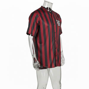 Camiseta de Béisbol de Alta Calidad, Personalizada, Manga Corta, para Equipo, 100% Poliéster, Apliques 3D, Nombre del Equipo con Pedrería - Product Image 3