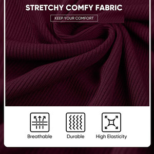 Chaqueta de tela elástica para hombre, material de mezcla de poliéster resistente a la decoloración, control de humedad, impermeable y transpirable. - Product Image 6