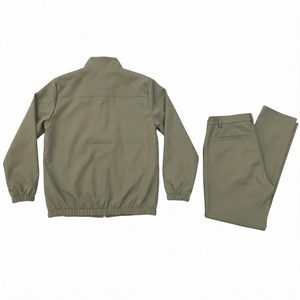 Conjunto Deportivo de Nylon Tejido para Hombre, Chaqueta con Cuello Camisero, Pantalones Jogger, Transpirable, Cortavientos, Ropa Casual de Otoño - Product Image 2