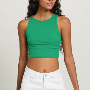 Débardeur court respirant pour femme, vêtements de sport et de fitness, débardeur court élégant pour femme au meilleur prix - Product Image 1