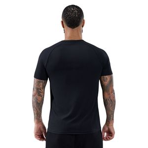 เสื้อยืดคอกลมแขนสั้นผู้ชาย ผ้าฝ้าย 100% สวมใส่สบาย เหมาะสำหรับออกกำลังกาย ระบายอากาศได้ดี เป็นมิตรกับสิ่งแวดล้อม เนื้อผ้านุ่ม ใส่ได้ในช่วงฤดูร้อน เหมาะสำหรับใส่ไปยิม - Product Image 2