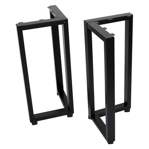 ฐานโต๊ะเหล็กเหล็กแบบทันสมัยสำหรับใช้ในห้องนั่งเล่นห้องอาหารและเฟอร์นิเจอร์สำนักงานอุตสาหกรรม - Product Image 1