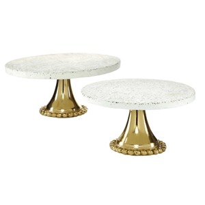 White 3-Tier Cake Stand With Lace Design Plastic Reusable Multi-Layer Display Tray - Product Image 2