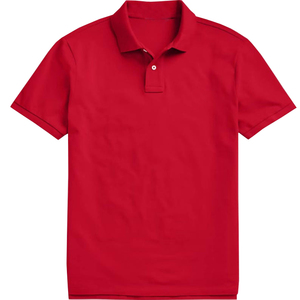 Polo homme tricoté en coton respirant de haute qualité, personnalisable avec logo, idéal pour le sport ou les affaires, à manches courtes et couleur unie. - Product Image 4