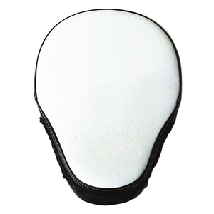Custom Logo Boxing <b>Focus</b> <b>Pads</b> - Heavy-Duty White and Black Strike Mitts for Professional Gyms - Product Image 2