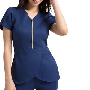 Uniforme para personal de Hospital y salón de belleza, ropa de trabajo profesional, con diseño de mariposa, para tienda de mascotas - Product Image 1