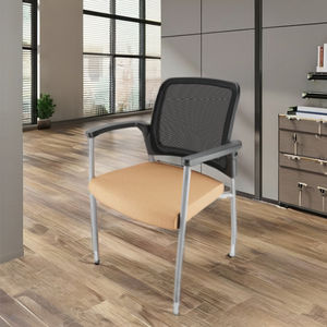 Verlassen Sie sich auf Indien Großhandel Ergonomische Massage Stapelbarer Bürostuhl Feste bequeme Schlitten basis Verbessert die Stabilität Kommerzielle Nutzung - Product Image 3