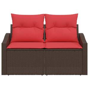 Sofá de Jardín de Ratán Sintético Marrón 123 x 62 x 69 cm, Muebles de Exterior Elegantes - Product Image 5