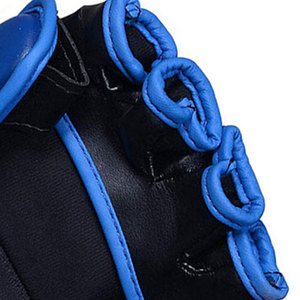 Hot Sale High Quality MMA Half-Finger Gloves Leather Microfiber Customized Breathable MMA Gloves - Product Image 3