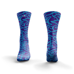 Custom Sublimated High <b>Grip</b> Sports <b>Socks</b> Non Slip Athletic <b>Socks</b> for Football Basketball and Training <b>Socks</b> - Product Image 4