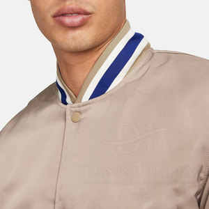 Vestes en satin de haute qualité à prix raisonnable, vêtements décontractés, faible MOQ, vente en gros de vestes d'hiver en satin à manches longues - Product Image 4