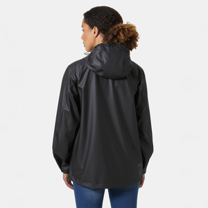 Women's Lightweight Waterproof Poncho Jacket <b>Single</b>-Person Rainwear with Hood for Outdoor Tour Windbreak Custom Logo Decoration - Product Image 4