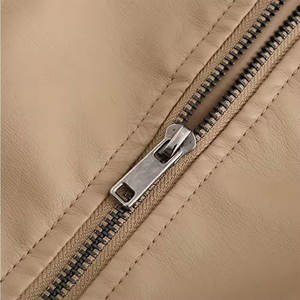 Chaqueta de cuero para mujer, a prueba de viento y transpirable, último modelo, al por mayor, la más vendida en línea. - Product Image 4