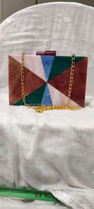 Bolso de Mano de Resina Artística con Diseño de Ángel Animal, Color y Diseño Personalizados para Fiestas en Casa, Bodas, Pintado a Mano en India - Product Image 6