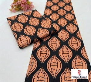 Tela de Algodón 100% con Estampado Africano Personalizado de Tanzania, para Vestidos de Exterior, Moda Diaria, Proveedor de Fabricación OEM - Product Image 3