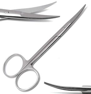Ciseaux chirurgicaux Iris, ciseaux opératoires en acier inoxydable, coupe de précision, pointe fine, instrument médical pour hôpital et clinique - Product Image 4