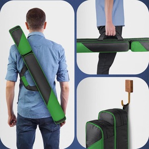 Bolsa para palos de billar de alta calidad 100%, tamaños XXXXL, XL, XXL, material Rexine Cordura, etiquetas con logotipo personalizado PK - Product Image 4