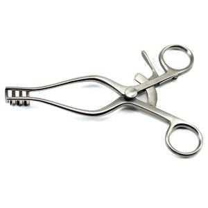 Écarteur Weitlaner Premium auto-serrant à pointes aiguisées et émoussées en acier inoxydable, instruments chirurgicaux orthopédiques certifiés CE ISO - Product Image 6