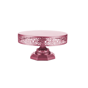 Base para Pastel de Metal Resistente con Revestimiento de Cobre, Base Gruesa para Arreglos de Cupcakes y Pasteles - Product Image 1
